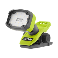 Ryobi RLC4-0 4V Akumulátorové svetlo s klipsom USB LITHIUM™