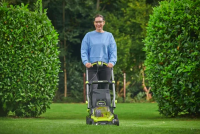 Ryobi RY18LMX40C-0 18V ONE+™ Bezuhlíková kosačka na trávu so šírkou záberu 40 cm