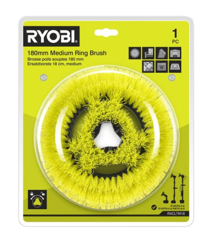 Ryobi RACLTM18 kefa zelená